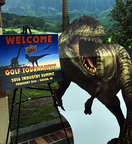 Hawaii-Trade-Show-Beckett-Upper-Deck-Golf-Tournament-Dinosaurs-1
