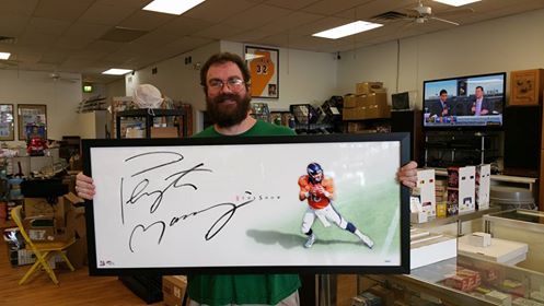 Autographed Peyton Manning “The Show”