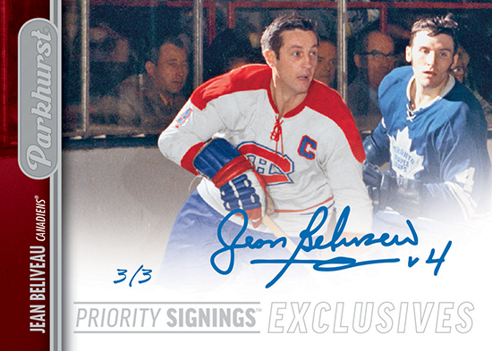 2016-Upper-Deck-Spring-Expo-Case-Breaker-Parkhurst-Priority-Signing-Jean-Beliveau-Autograph-Card