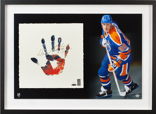 wayne-gretzky-signed-oilers-tegata-lithograph-83733