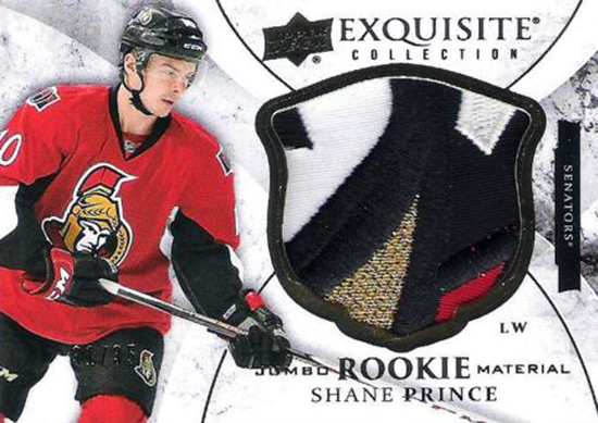 2015-16-NHL-Upper-Deck-Shane-Prince-Rookie-Card-Exquisite-Patch