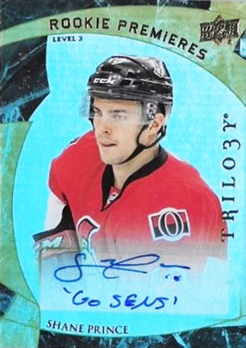 2015-16-NHL-Upper-Deck-Shane-Prince-Rookie-Card-Trilogy-Autograph-Inscription-Go-Sens