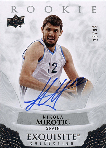Upper-Deck-Euroleague-Exquisite-Autograph-Rookie-Nikola-Mirotic