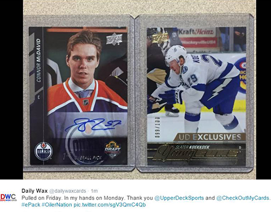 Upper-Deck-e-Pack-NHL-Connor-McDavid-Autograph-Card-COMC