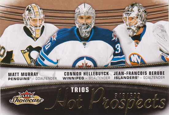 2015-16-NHL-Fleer-Showcase-Matt-Murray-Rookie-Card-Hellebucyk