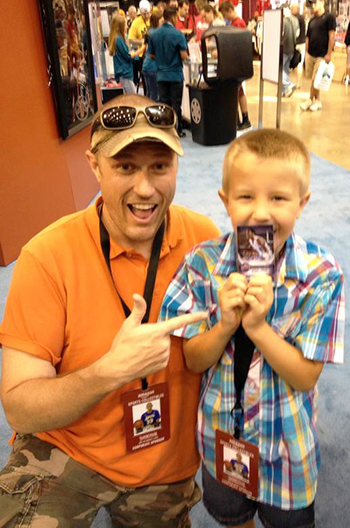 National-Sports-Collectors-Convention-Upper-Deck-Autographs-Michael-Jordan-Cards-Father-Son-Kids-Memories