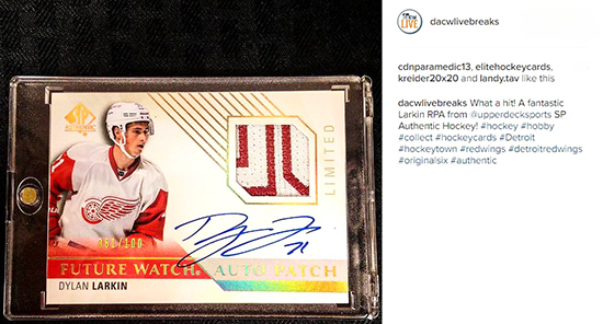 2015-16-NHL-SP-Authentic-Dylan-larkin-autograph-rookie-patch-dave-adams-live