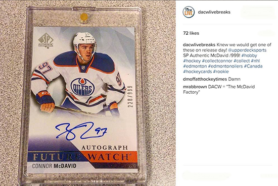 2015-16-NHL-SP-Authentic-Future-Watch-Connor-McDavid-Rookie-DA-Cardworld-Live-Breaks