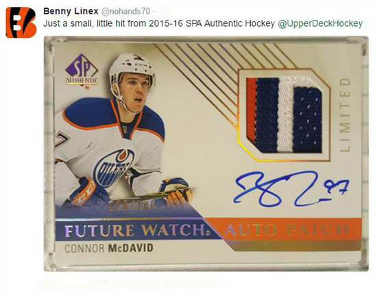 2015-16-NHL-SP-Authentic-connor-mcdavid-autograph-rookie-patch-Benny-Linex