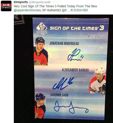 2015-16-NHL-SP-Authentic-triple-florida-panthers-huberdeau-barkov-jagr-autograph