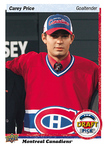 2016-Upper-Deck-NHL-Draft-Pick-Set-Carey-Price