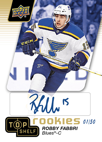2016-Upper-Deck-National-Sports-Collectors-Convention-NSCC-Top-Shelf-Robby-Fabbri-Autograph-Rookie