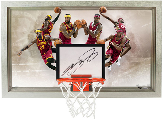 lebron-james-autographed-deja-vu-acrylic-backboard-upper-deck-authenticated-signed