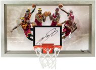 Brag Photo: Upper Deck Innovates Again with the LeBron James Autographed Déjà vu Acrylic Backboard