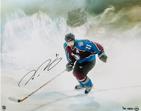 peter-forsberg-autographed-watcher-upper-deck-authenticated-colorado-avalanche