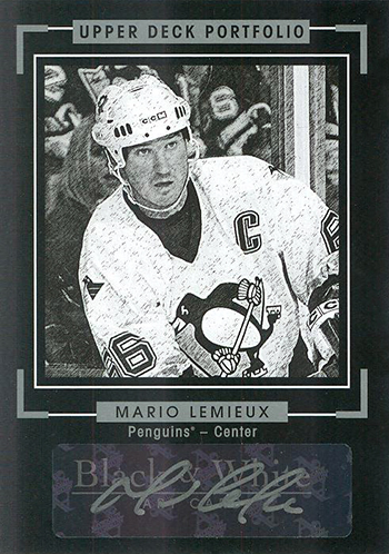 2015-16-Upper-Deck-NHL-Portfolio-Autograph-Black-Mario-Lemieux