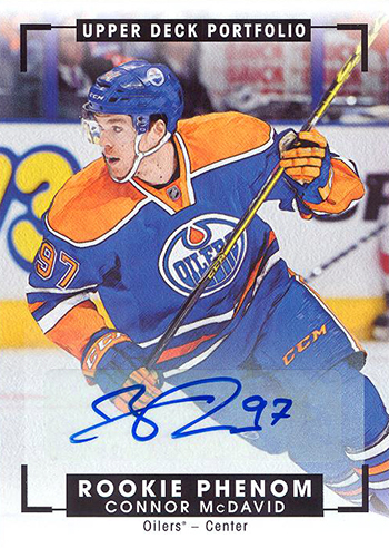 2015-16-Upper-Deck-NHL-Portfolio-Rookie-Phenom-Autograph-Connor-McDavid