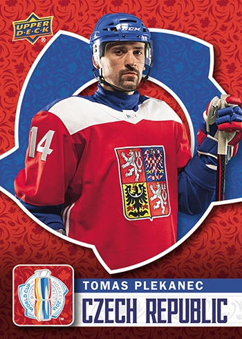2016-Upper-Deck-World-Cup-of-Hockey-Promotional-Set-Tomas-Plekanec
