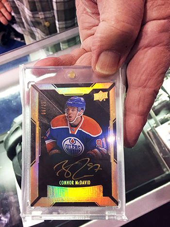 National-Sports-Collectors-Convention-Upper-Deck-Breakers-Lounge-UD-Black-Connor-McDavid-Aurtograph-Rookie