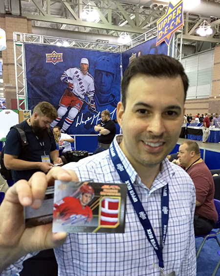 National-Sports-Collectors-Convention-Upper-Deck-Breakers-Lounge-UD-Black-Dylan-Larkin