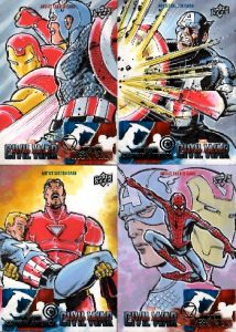 2016-marvel-captain-america-civil-war-sketch-card-mitch-ballard-spider-man-iron