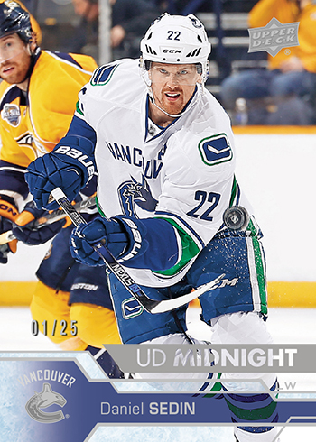 2016-17-Upper-Deck-Series-One-Fall-Expo-Exclusive-Midnight-Parallel-Daniel-Sedin