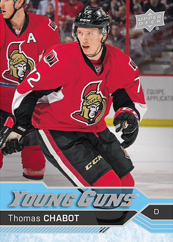 2016-17-NHL-Upper-Deck-Hockey-Young-Guns-Rookie-Card-Thomas-Chabot