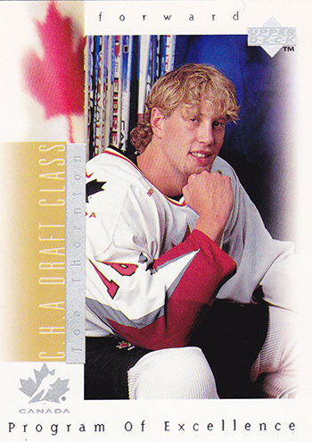 96-97-Bill-Wagner-San-Jose-Sharks-Blog-Rookie-Card-Joe-Thornton-Program-Excellence