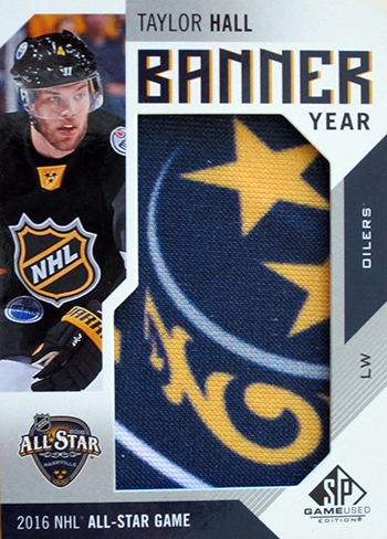 2016-17-NHL-SP-Game-Used-Banner-Year-Taylor-Hall