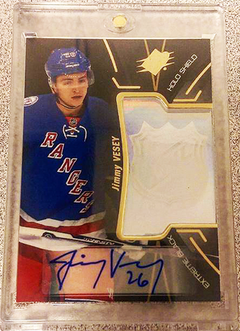 2016-17-NHL-SPx-Holo-Shield-Autograph-Rookie-Jimmy-Vesey