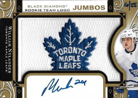 2016-17-NHL-Upper-Deck-Rookie-William-Nylander-Toronto-Black-Diamond-Autograph-Maple-Leaf-Patch