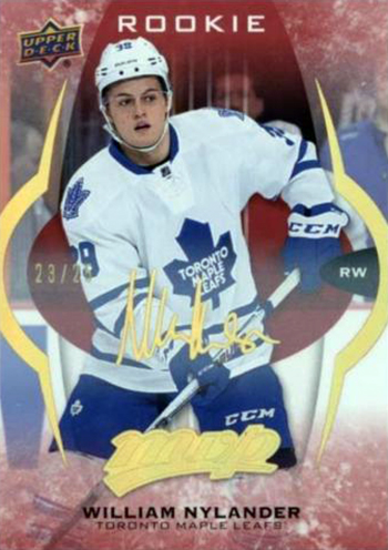 2016-17-NHL-Upper-Deck-Rookie-William-Nylander-Toronto-MVP-Super-Script