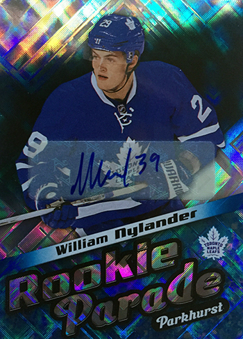 2016-17-NHL-Upper-Deck-Rookie-William-Nylander-Toronto-Parkhurst-Rookie-Parade