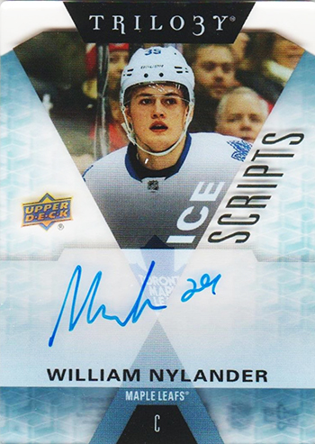 2016-17-NHL-Upper-Deck-Rookie-William-Nylander-Toronto-Trilogy-Autograph-Maple-Leaf-Ice-Scripts