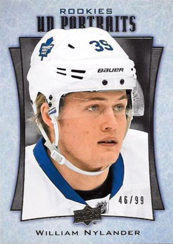 2016-17-NHL-Upper-Deck-Rookie-William-Nylander-Toronto-UD-Portraits