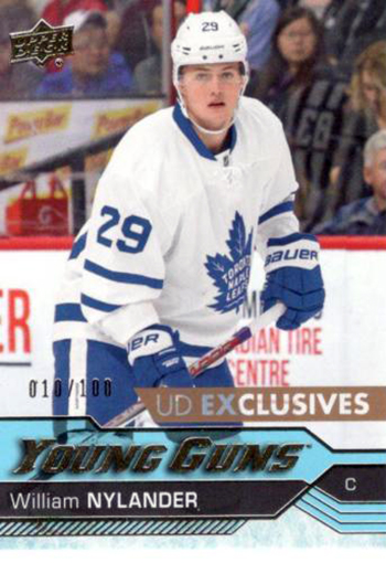 2016-17-NHL-Upper-Deck-Rookie-William-Nylander-Toronto-Young-Guns-UD-Exclusive