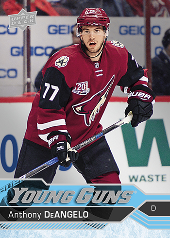2016-17-NHL-Upper-Deck-Series-Two-Young-Guns-Rookie-Card-Anthony-DeAngelo
