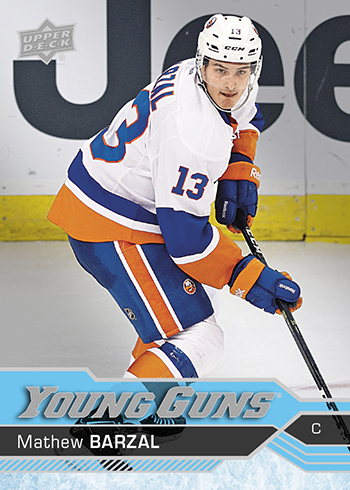 2016-17-NHL-Upper-Deck-Series-Two-Young-Guns-Rookie-Card-Mathew-Barzal