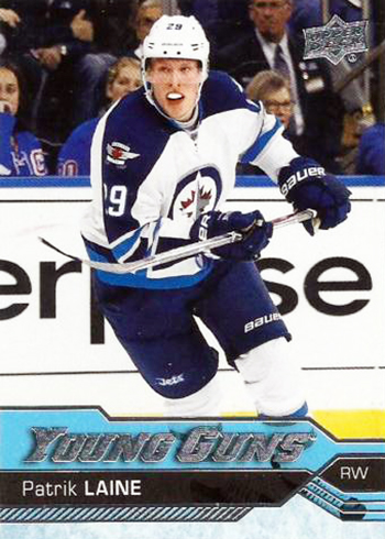 2016-17-NHL-Upper-Deck-Young-Guns-Patrik-Laine-Rookie-Card-Front