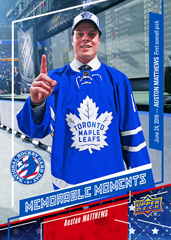 2017-Upper-Deck-National-Hockey-Card-Day-America-Auston-Matthews-Memorable-Moments