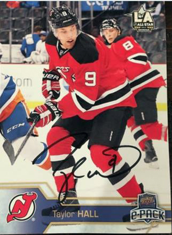 Upper-Deck-e-Pack-NHL-All-Star-Fan-Fair-Autograph-Taylor-Hall