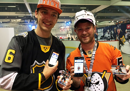 Upper-Deck-e-Pack-NHL-All-Star-Fan-Fair-Street-Collector-Phone-App-Guys