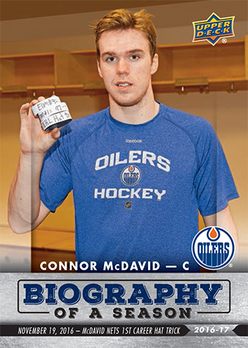 2016-17-Upper-Deck-NHL-Biography-of-a-Season-Edmonton-Oilers-Card5-Connor-McDavid
