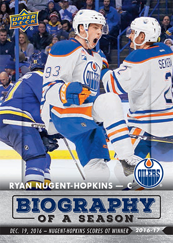 2016-17-Upper-Deck-NHL-Biography-of-a-Season-Edmonton-Oilers-Card6-Ryan-Nugent-Hopkins