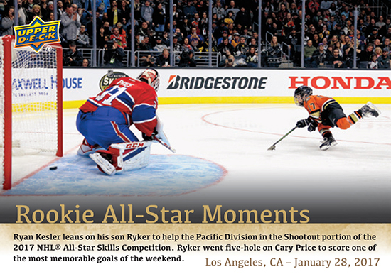 2016-17-NHL-Upper-Deck-Rookie-All-Star-Moments-Ryker-Kesler