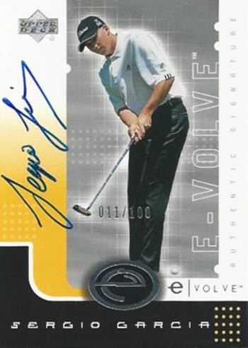 Sergio-Garcia-Masters-Champion-Upper-Deck-Evole-Autograph-Rookie-Card