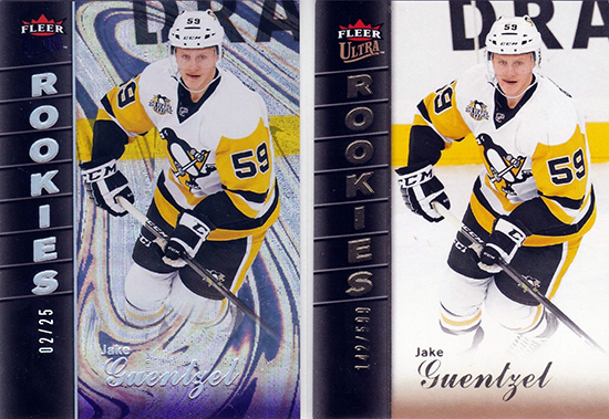 2016-17-Jake-Guentzel-Fleer-Showcase-Rookie-Card