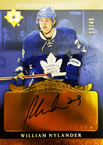 2016-17-NHL-Ultimate-Collection-willie-nylander-Autograph