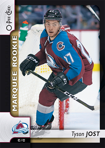 2017-18-Upper-Deck-NHL-O-Pee-Chee-Marquee-Rookie-Tyson-Jost