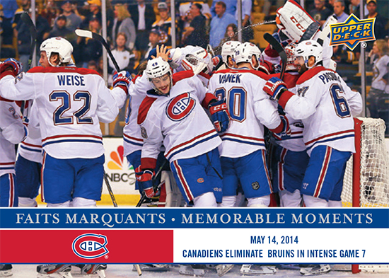 2017-LAnti-Expo-Montreal-Canadiens-Memorable-Moments-Set-5-Habs-Beat-Bruins